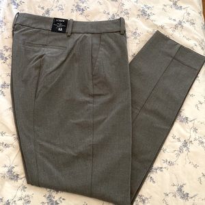 J Crew  “Ruby” Full length pant. NWT size 12